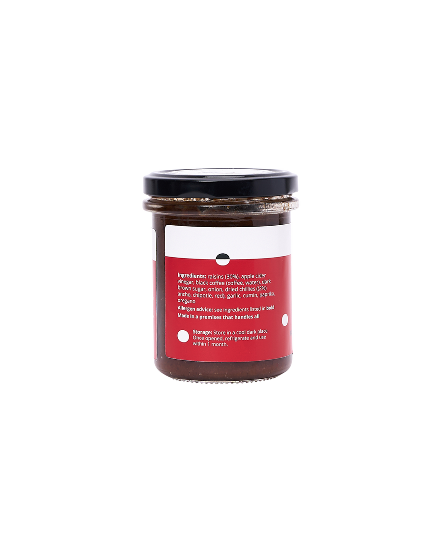 The Smoky-Sweet One: Chilli, Raisin & Coffee Relish