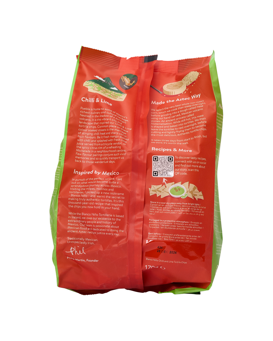 Chilli & Lime Tortilla Chips