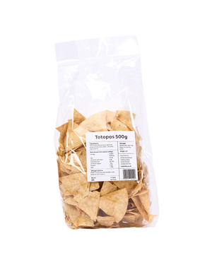 Corn Totopos (Tortilla Chips)