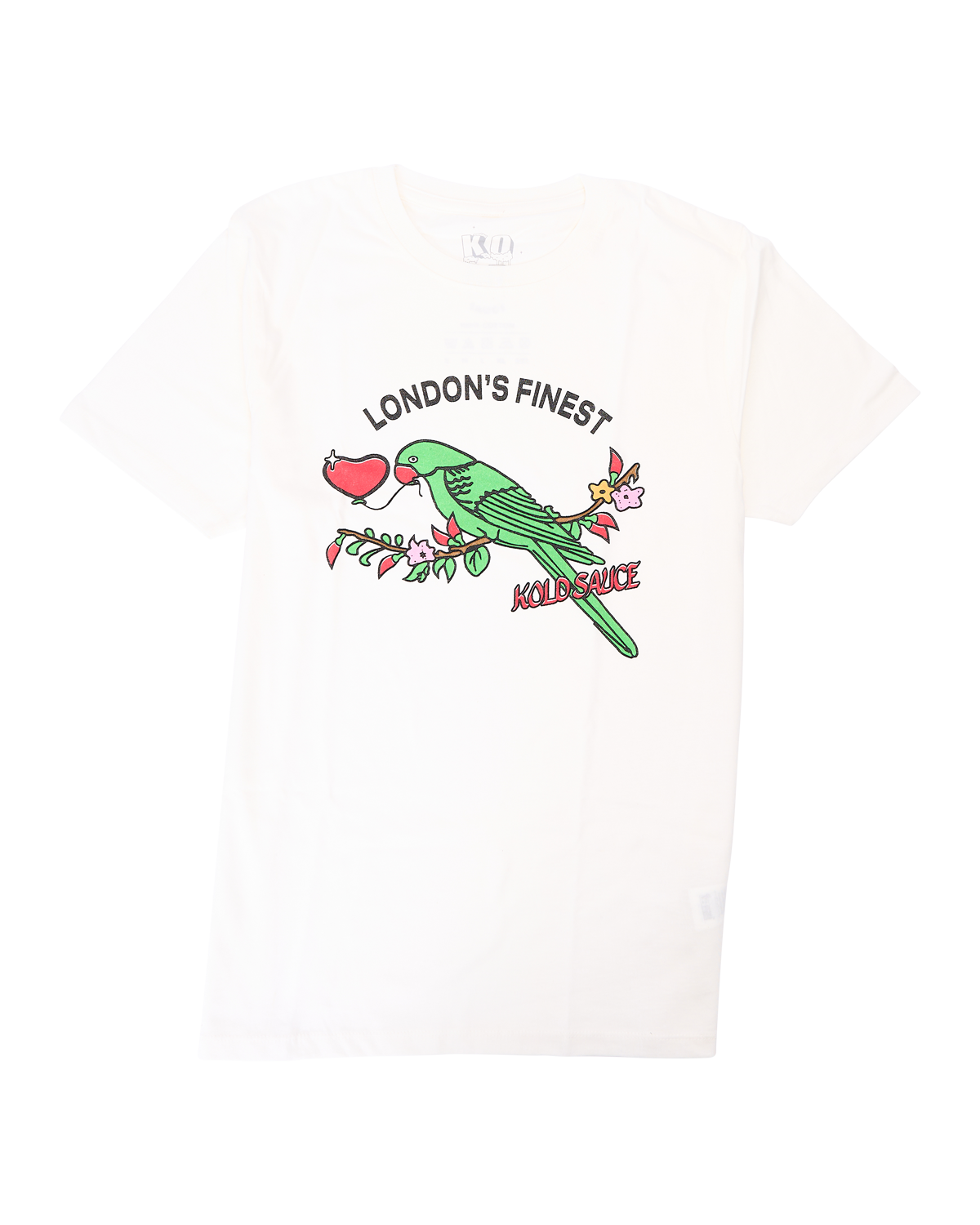 Kold Parakeet T-Shirt & Pin (Medium)