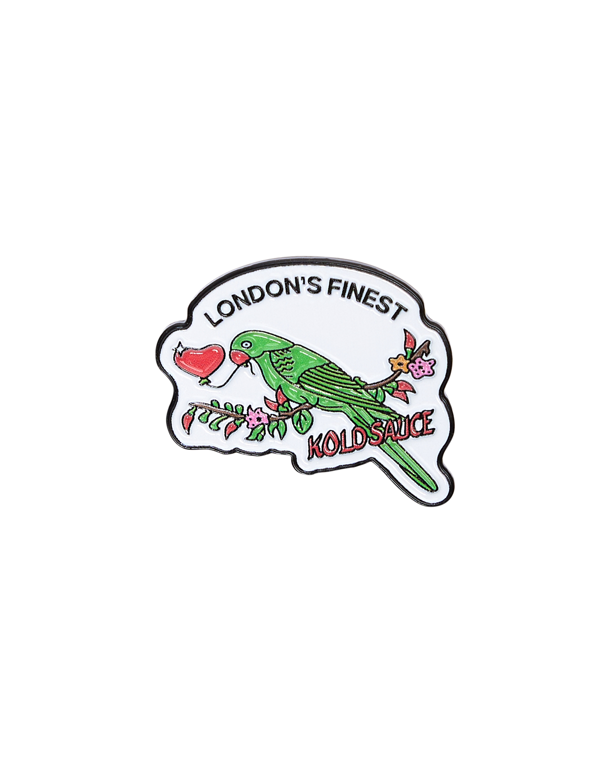 Kold Parakeet T-Shirt & Pin (Small)