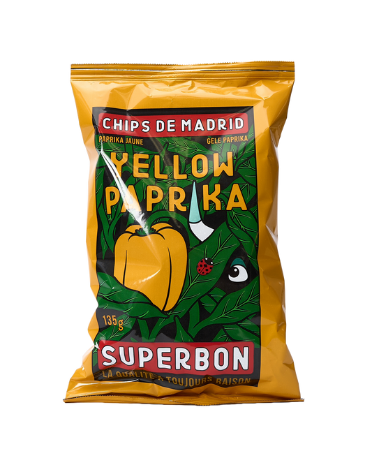 Yellow Paprika Potato Crisps (Sharing Bag)