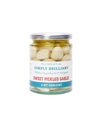 Sweet-Pickled Garlic Cloves