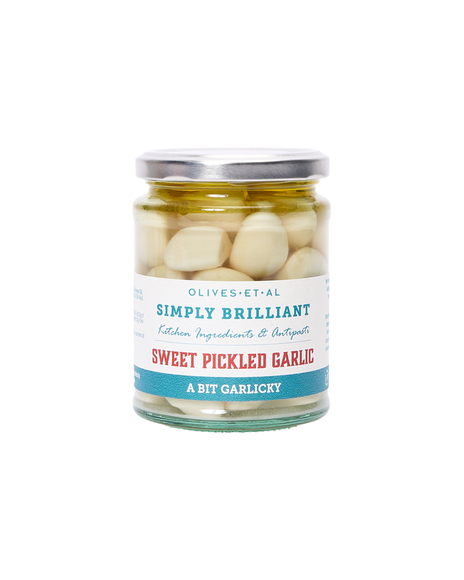 Sweet-Pickled Garlic Cloves