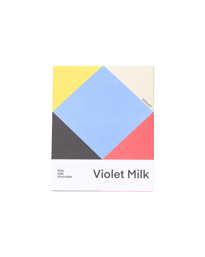 Violet Dark-Milk Chocolate