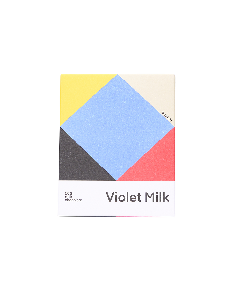 Violet Dark-Milk Chocolate