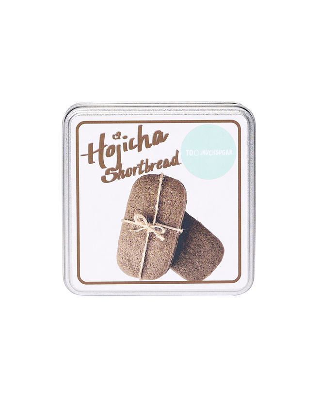 Japanese Hojicha Shortbread Biscuit Tin