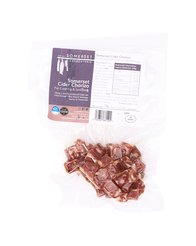 Somerset Cider Chorizo (Chopped)