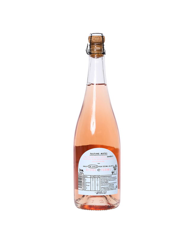 Non-Alcoholic Cuvée Sparkling Rosé Wine