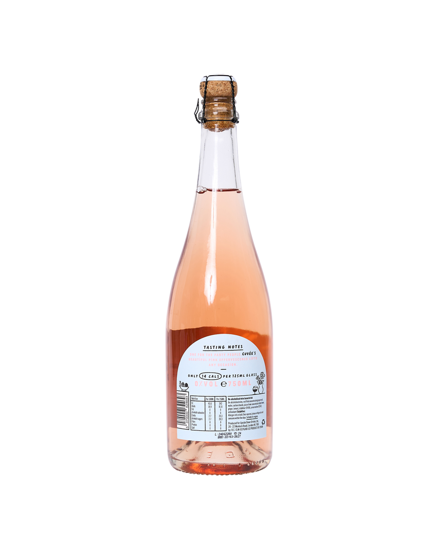 Non-Alcoholic Cuvée Sparkling Rosé Wine