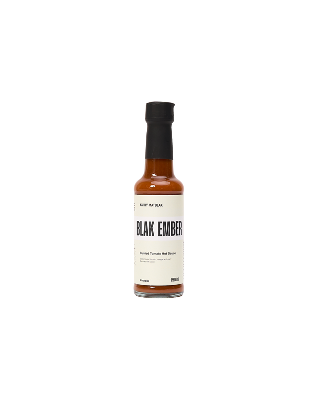 BLAK EMBER: Curried Tomato Hot Sauce