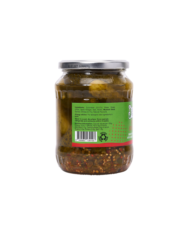 Spicy Gherkins