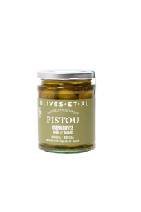 Pistou Basil & Garlic Green Olives