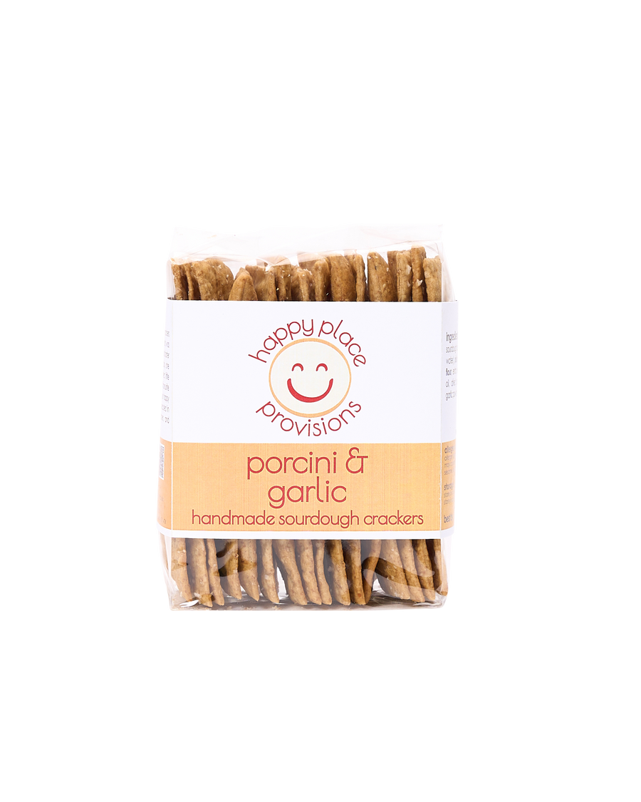 Porcini & Garlic Sourdough Crackers Sharing Pack