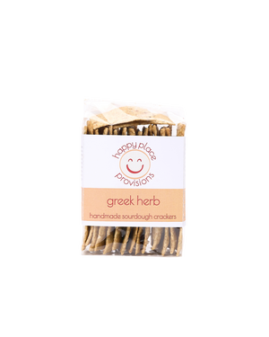 Greek Herb Sourdough Crackers Sharing Pack