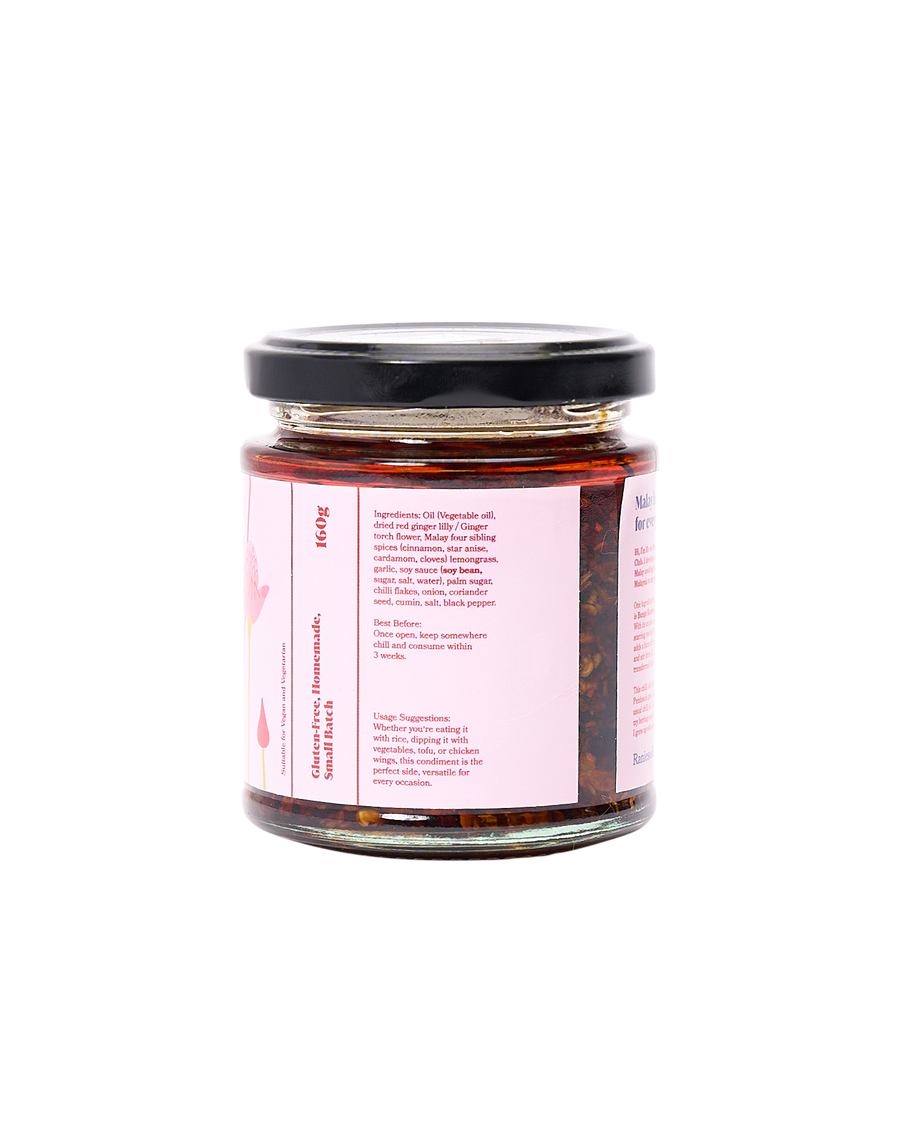 Malay Red Ginger Lilly Chilli Oil