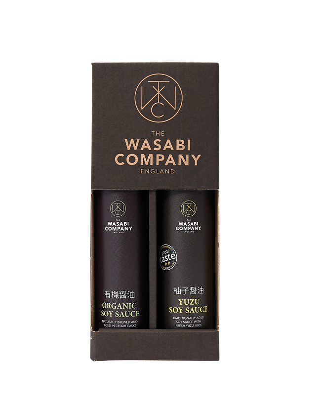 Cask-Aged Soy Sauce Gift Box: Original & Yuzu