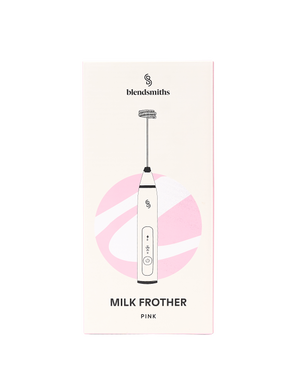 Pink Hand-Held Milk Frother