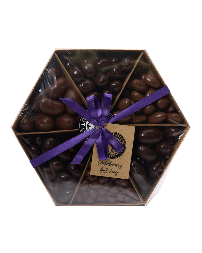 Dark & Milk Chocolate Fruit & Nut Gift Tray