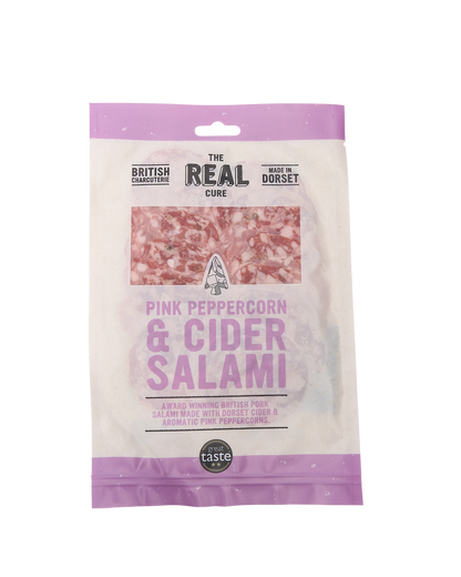 Sliced Pink Peppercorn & Cider Salami
