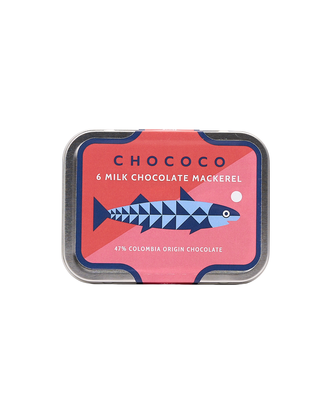 Milk Chocolate Mackerel Tin