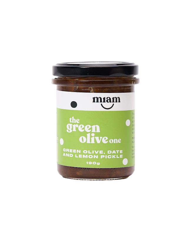 The Green Olive One: Olive, Date & Lemon Pickle