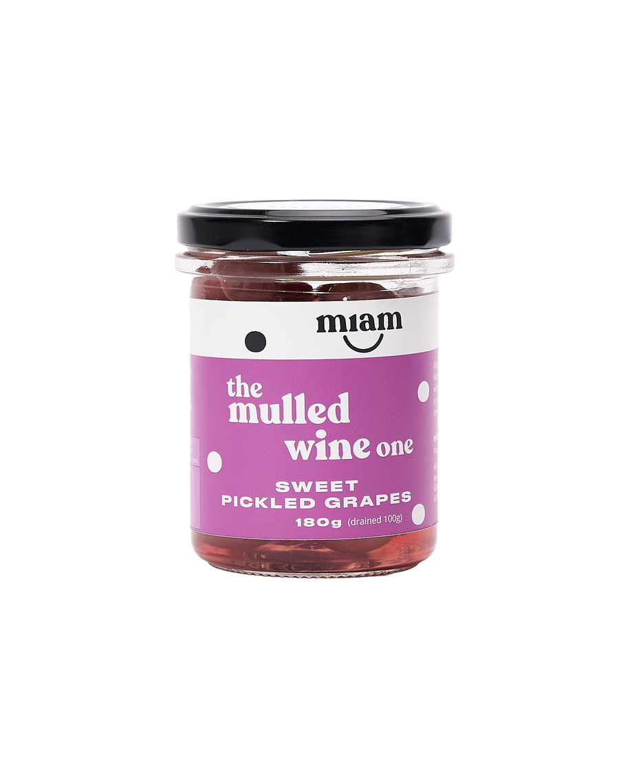 The Mulled Wine One: Sweet Pickled Grapes