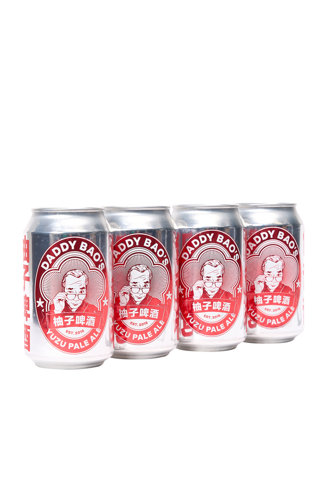 Daddy Bao's Yuzu Pale Ale 4-pack