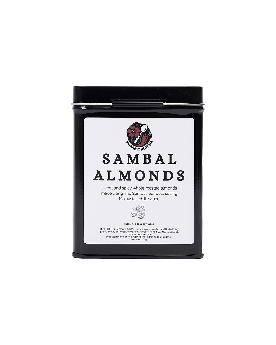 Malaysian Crunchy Spicy Sambal Almonds