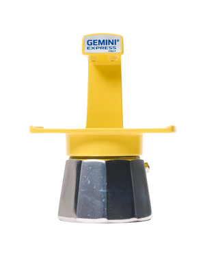 Gemini Express: Twin-Cup Espresso Maker (Yellow)