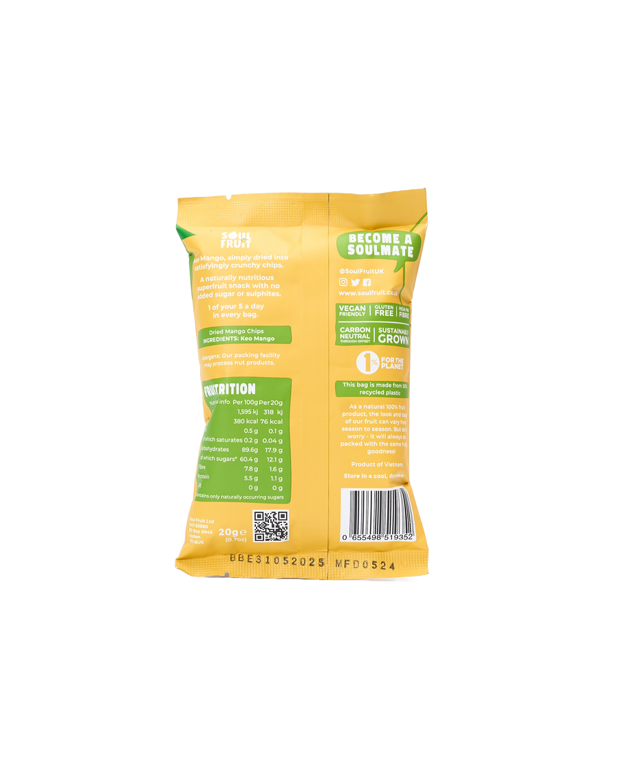 Freeze Dried Mango Crisps