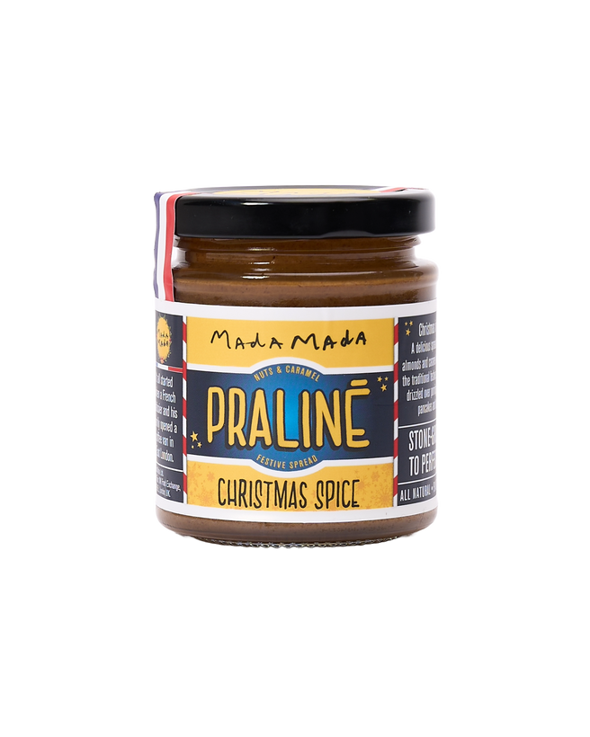 Christmas Spice Praliné: Caramel Nut Spread