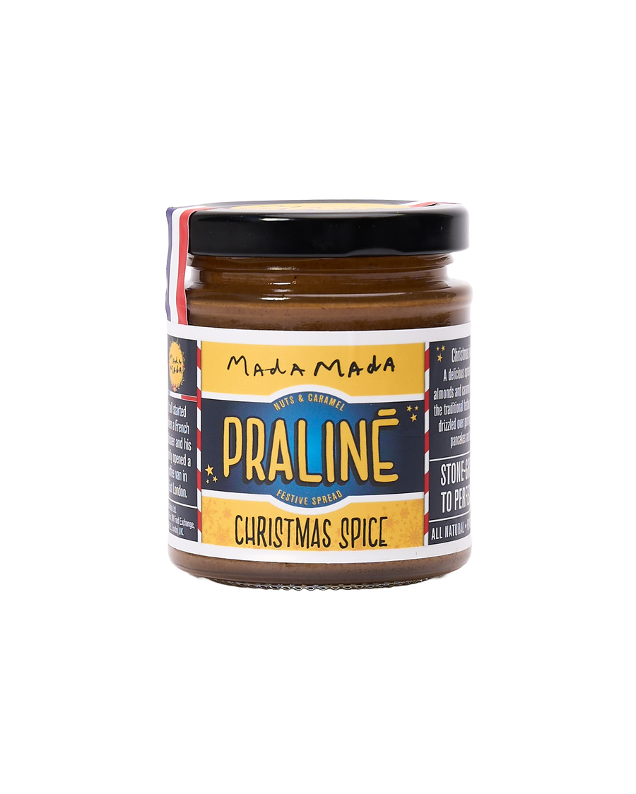 Christmas Spice Praliné: Caramel Nut Spread