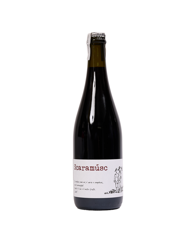 'Scaramusc' Lambrusco Sparkling Red Wine, Italy