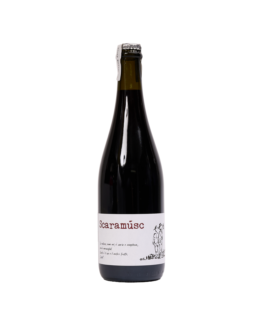 'Scaramusc' Lambrusco Sparkling Red Wine, Italy