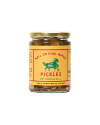 Hell Or High Water Spicy Cucumber Pickles