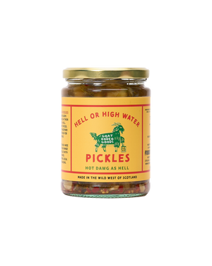 Hell Or High Water Spicy Cucumber Pickles