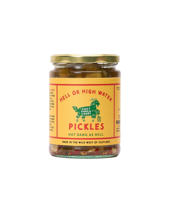 Hell Or High Water Spicy Cucumber Pickles