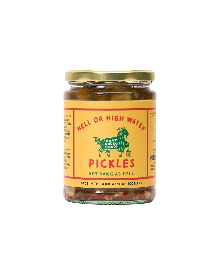 Hell Or High Water Spicy Cucumber Pickles