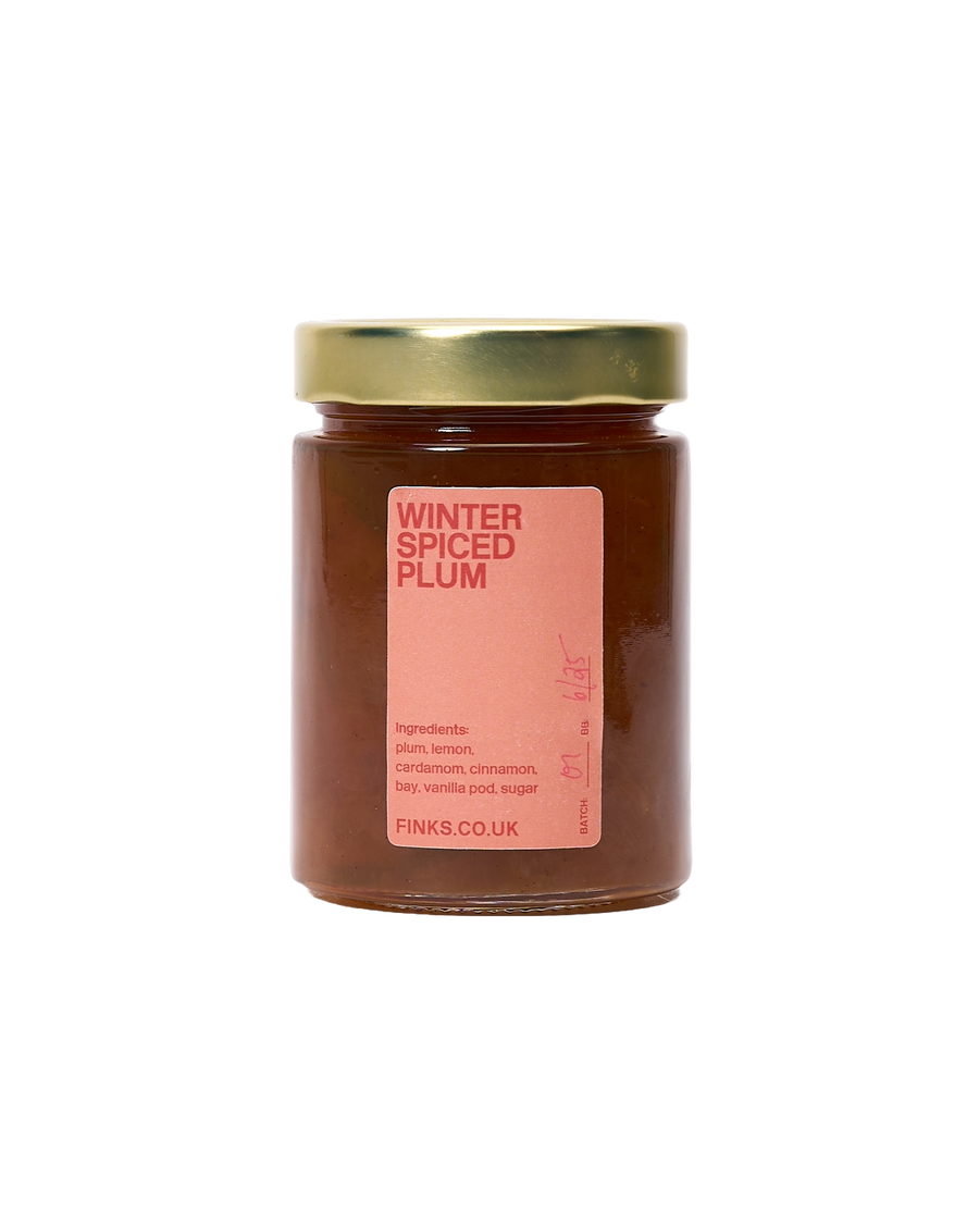 Winter Spiced Plum Jam