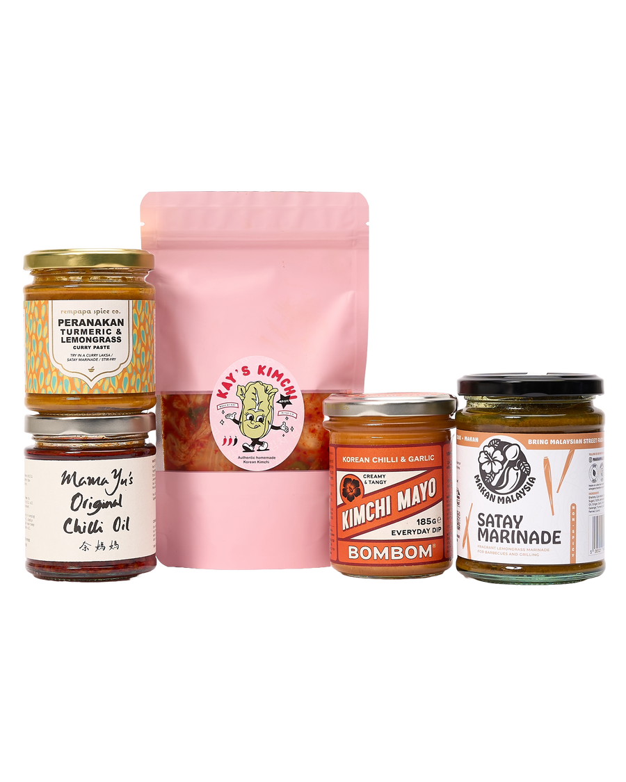 'Three Chilli Oil Recipes' Box by Xien