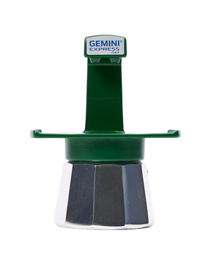 Gemini Express: Twin-Cup Espresso Maker (Green)