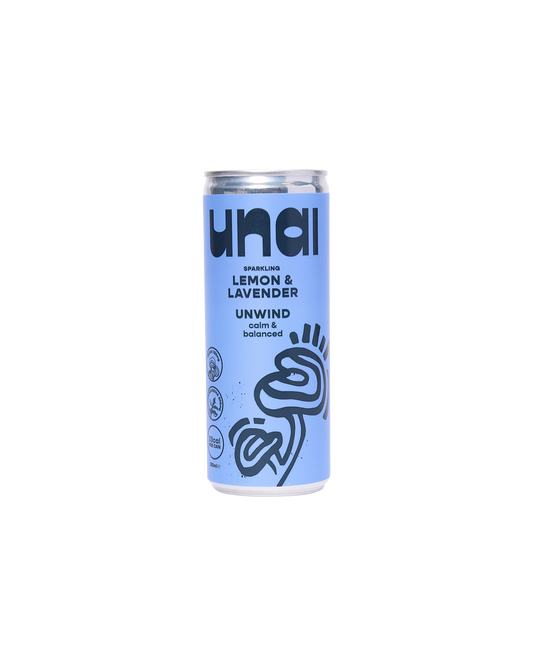 UNWIND: Lemon & Lavender Adaptogenic Soda