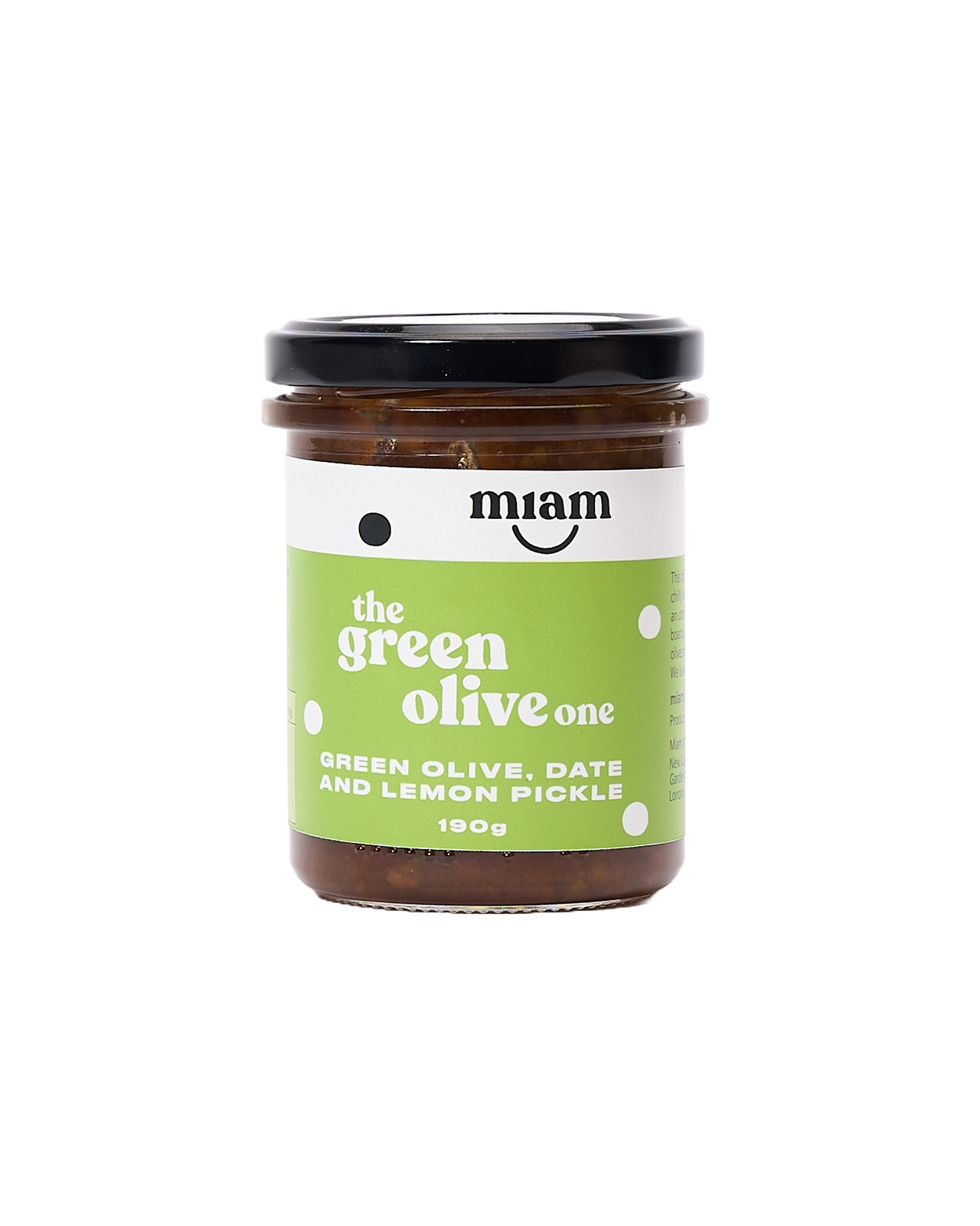 The Green Olive One: Olive, Date & Lemon Pickle