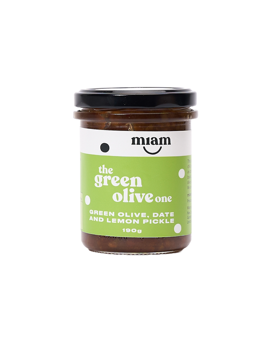 The Green Olive One: Olive, Date & Lemon Pickle