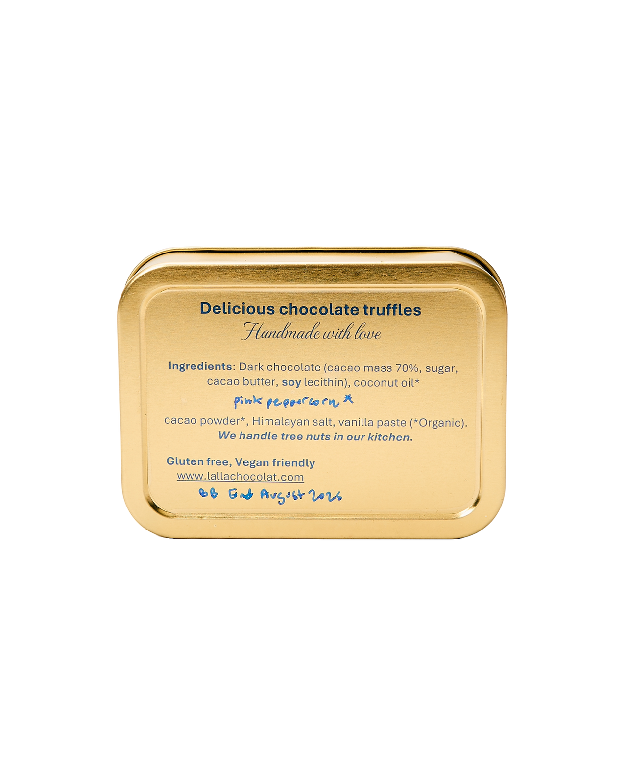 Pink Peppercorn Truffles