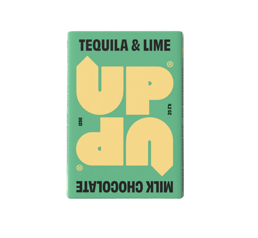 Tequila, Sea Salt & Lime Milk Chocolate Bar