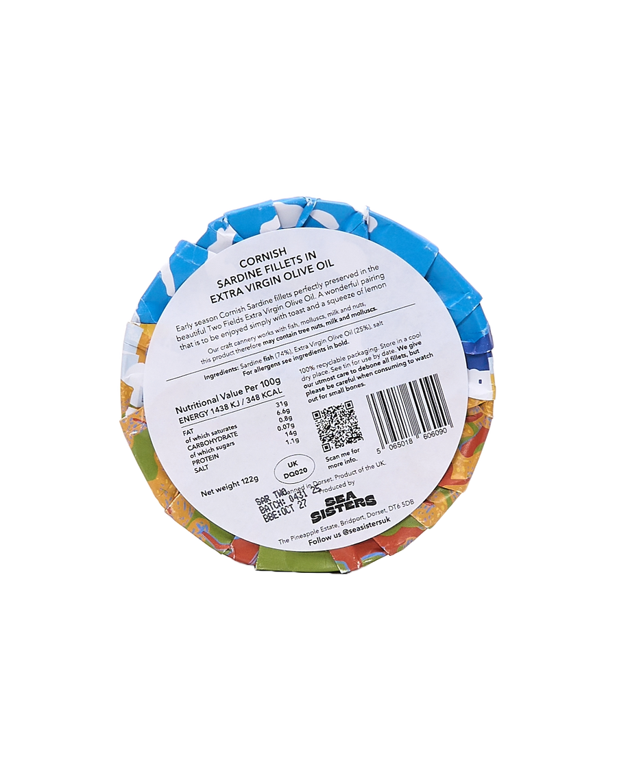 Cornish Sardine Fillets In Extra Virgin Olive Oil