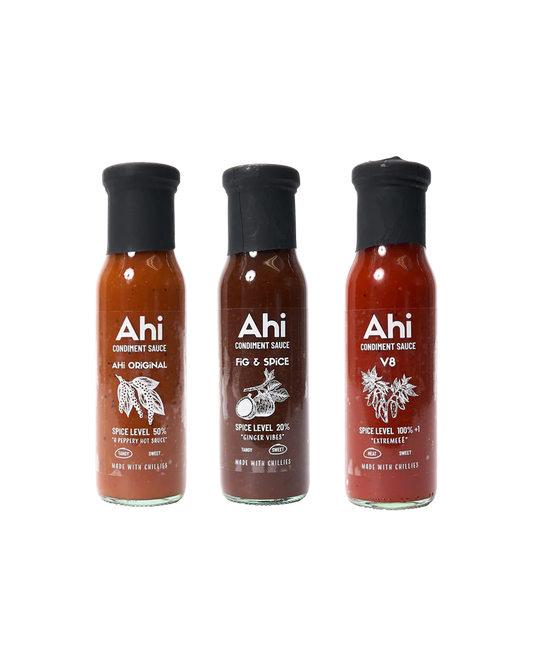 Ahi Hot Sauce Trio