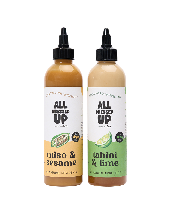 Salad Dressing Bundle: Tahini-Lime & Miso-Sesame